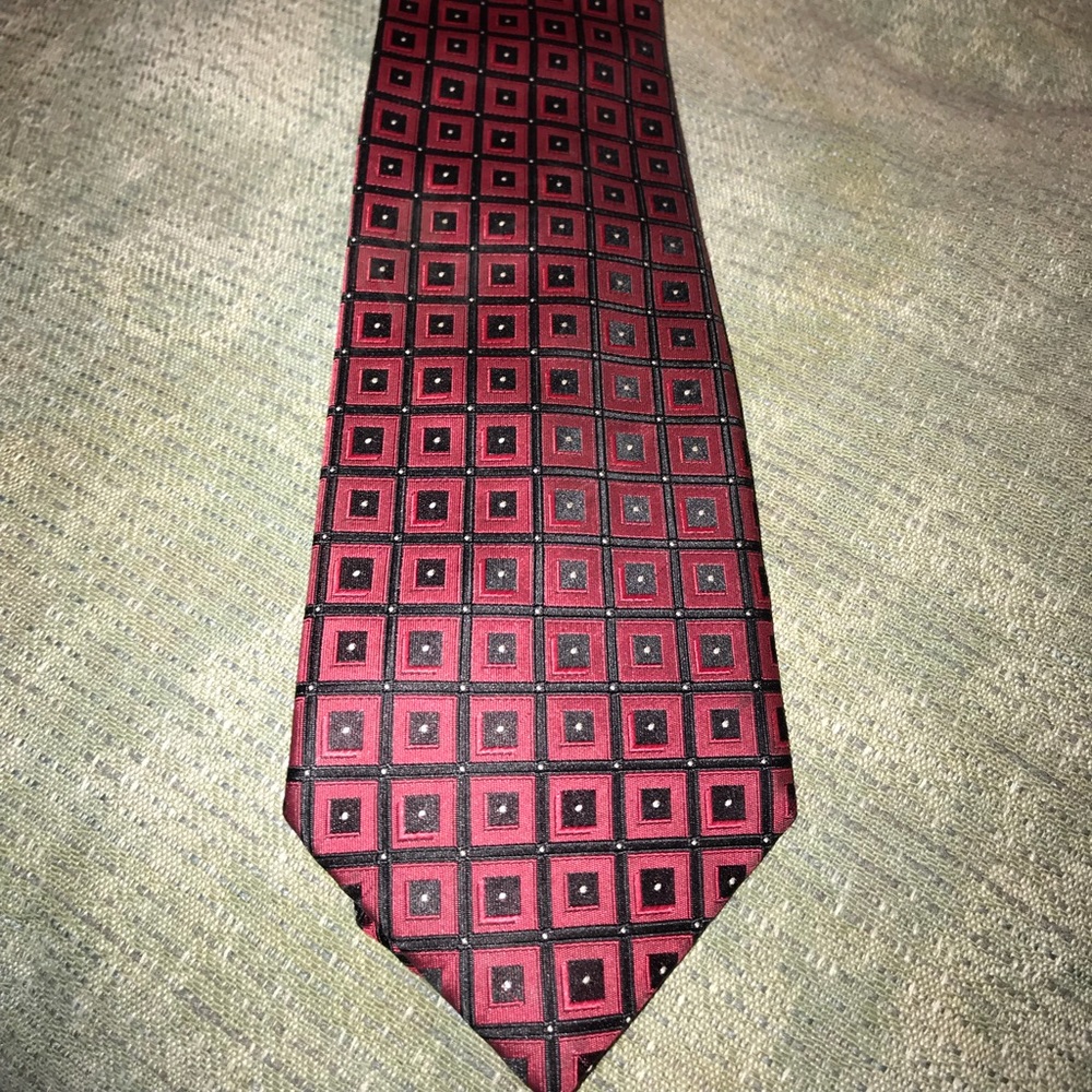 Red and Black Bellini Tie
